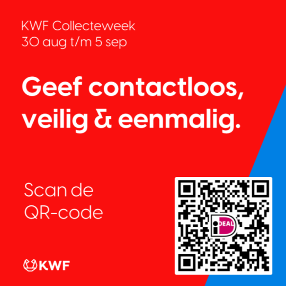 Collecteweek KWF rondom Dokkum dit jaar zonder collectebus