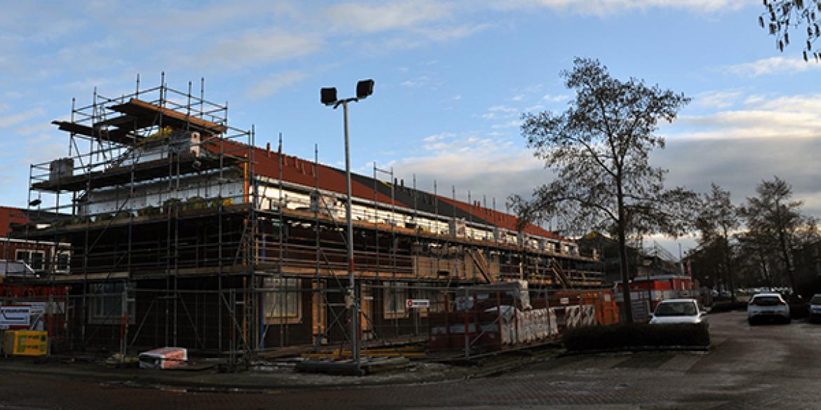 Winterweer vertraagt oplevering Hoedemakerspolder