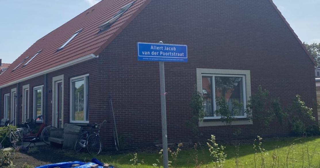 Dokkum toen en nu: Allert Jacob van der Poortstraat