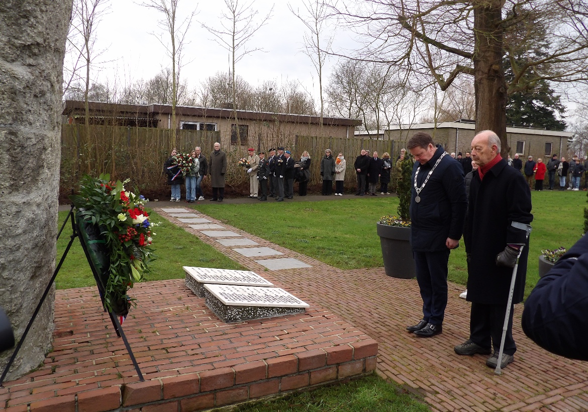 Jaarlijkse kranslegging en herdenking van 22 januari 1945