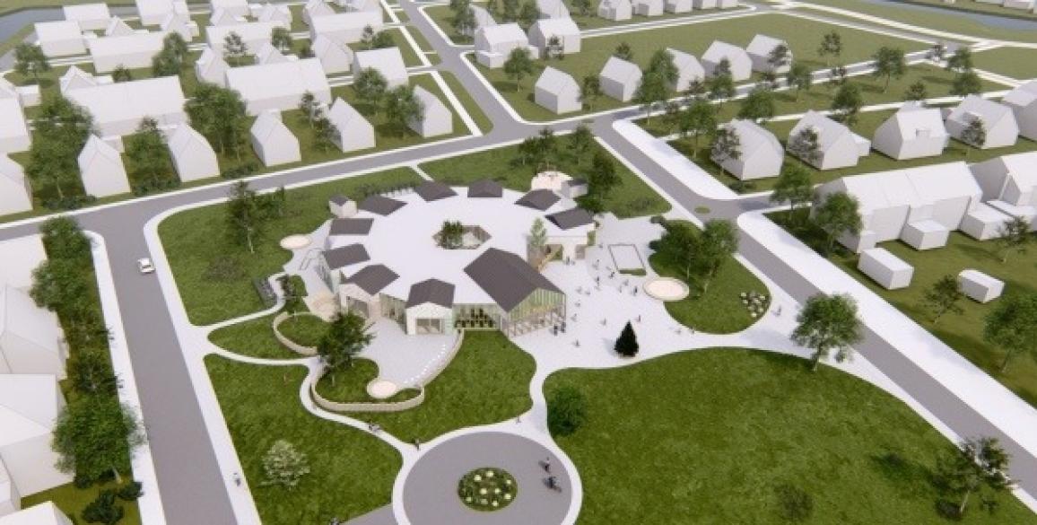 Nieuw rond ontwerp voor basisschool de Pionier