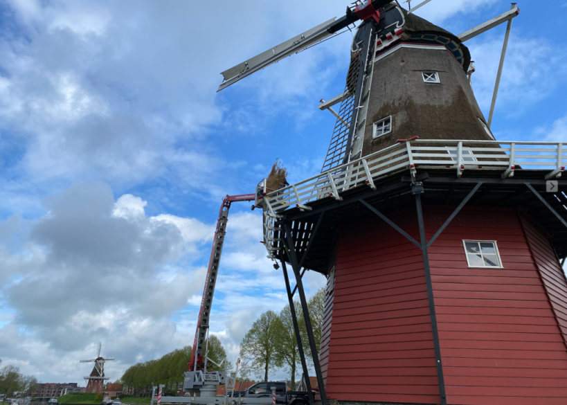 Restauratie voor romp korenmolen ‘De Hoop’