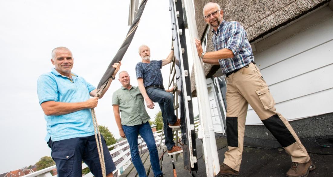 Korenmolen De Hoop in Dokkum 170 jaar