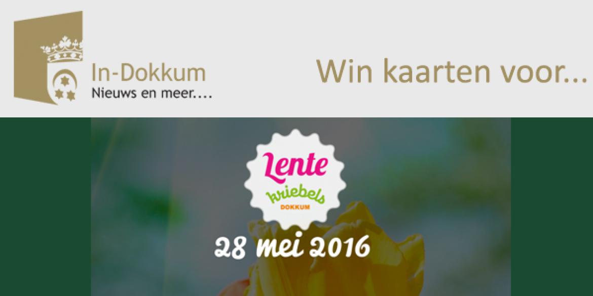 Win kaarten voor Lentekriebels 2016