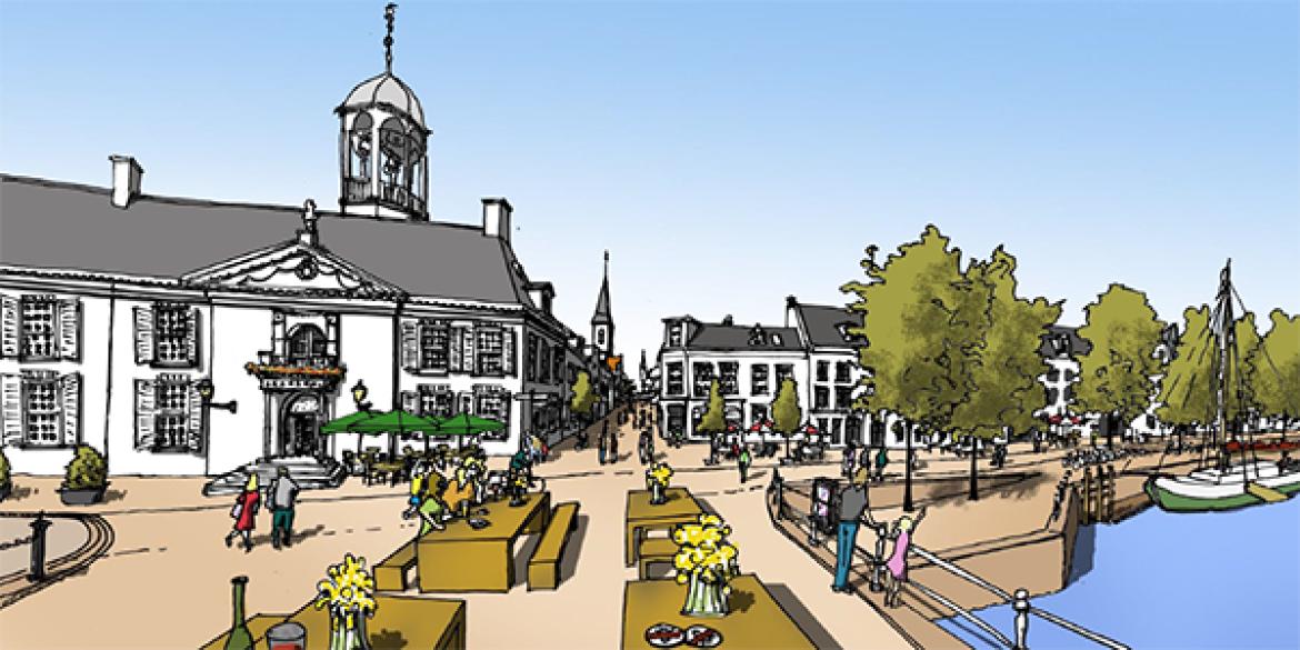 Nieuwe visie voor Dokkum: een levendige Zijl, een groene Markt