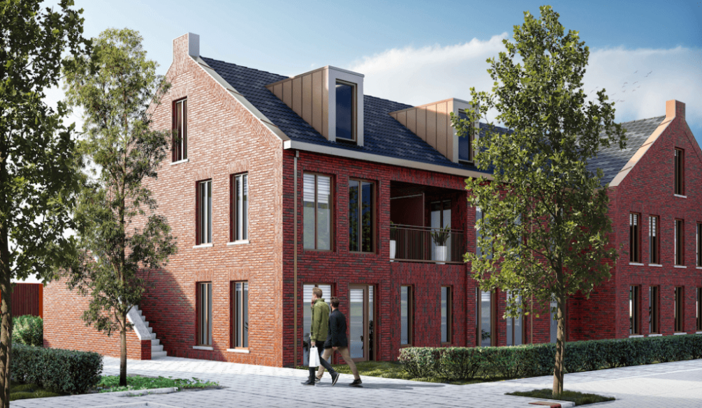 Nieuw appartementencomplex op Hantumerweg