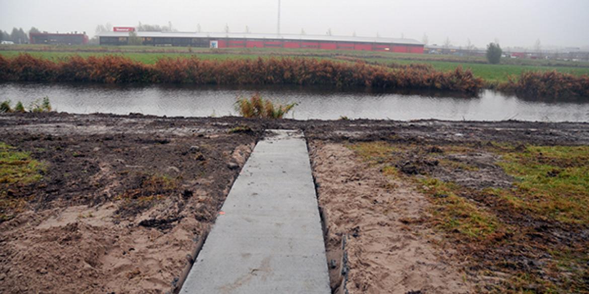 Paadje Harddraversdijk niet voor Fietsbrug