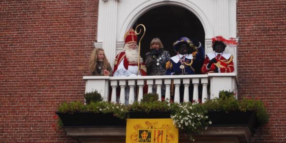 Sinterklaas aangekomen in Dokkum