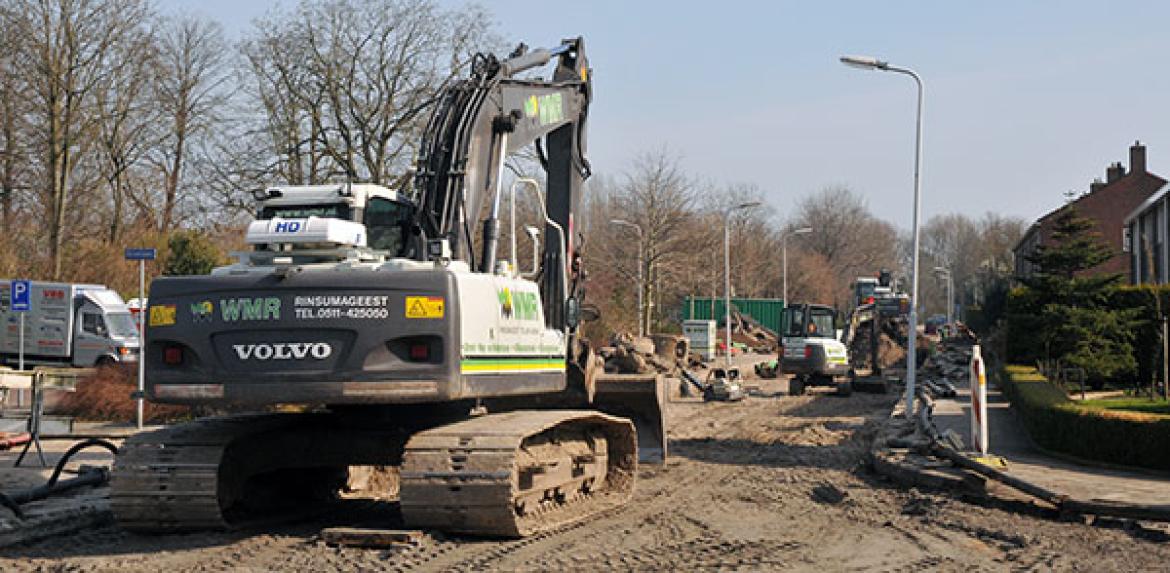 Herinrichting van Liudgerleane gestart