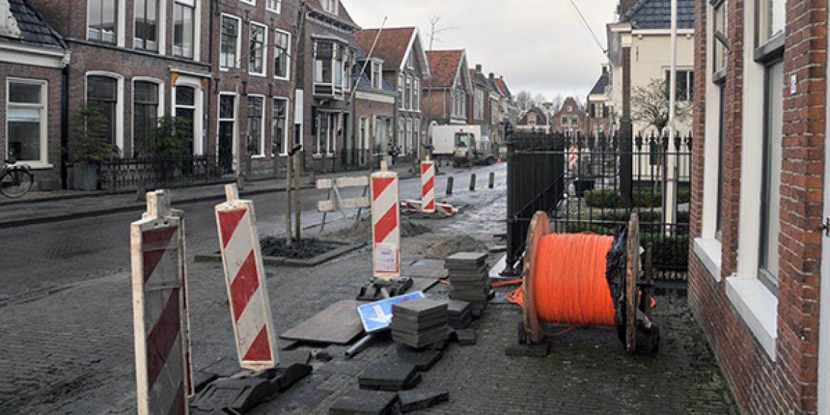 Aanleggen van glasvezel weer van start