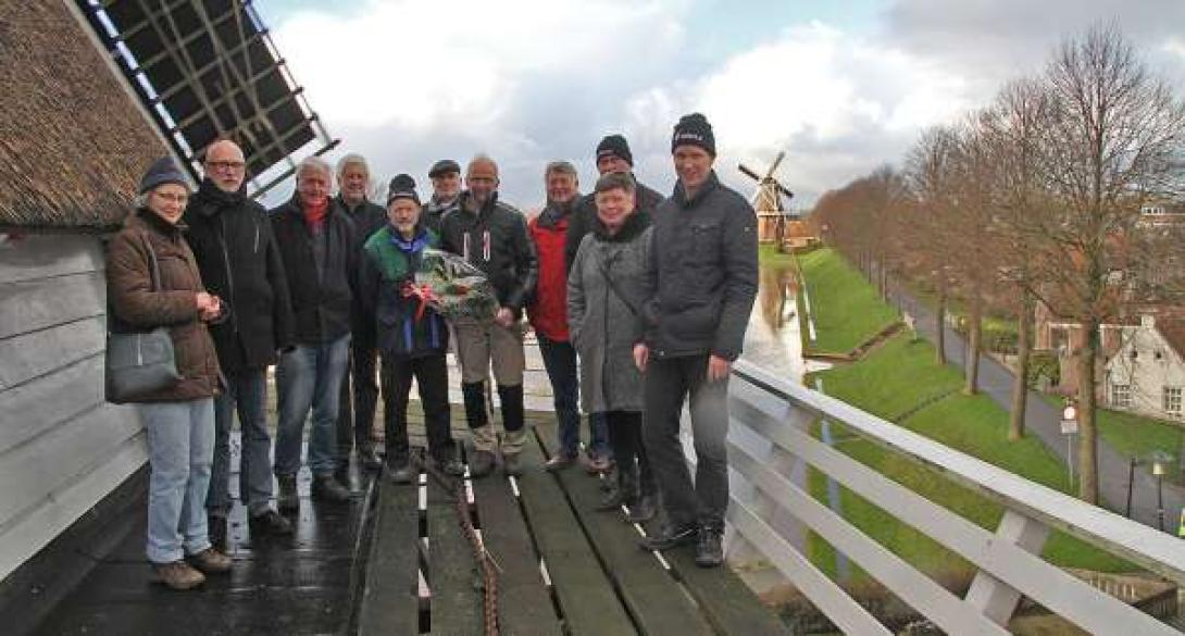 Sikko Hoekstra ook aan de slag als molenaar Dokkum