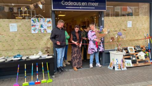 Nieuw interieur voor cadeauwinkel De Snipel