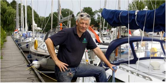 Zomerwerkers: havenmeester Gerke Jagersma