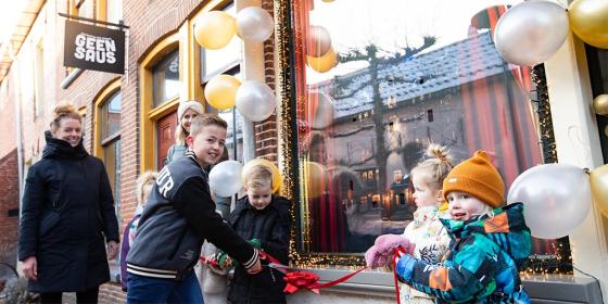 Kinderburgemeester opent winterspeurtocht in Dokkum