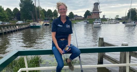 Zomerwerkers: brugwachter Mirjam van der Galiën-Veeninga