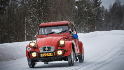 Cold Classic Car Experience 2023 van start