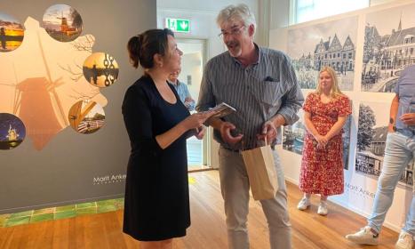 Tentoonstelling 'KIEK' Marit Anker geopend in Museum Dokkum