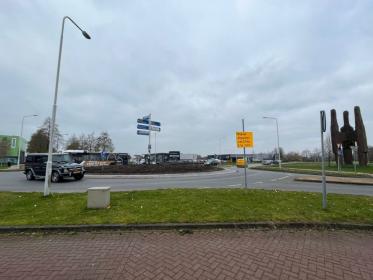 Werkzaamheden rotonde Rondweg-west van start