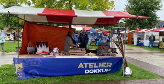 Geslaagde derde editie Atelier Dokkum ondanks regen