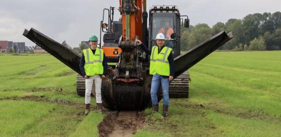 Dokkum krijgt 28 woningen op groene stadsterpen met water