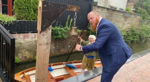 Heropening Westersingel feestelijk gevierd