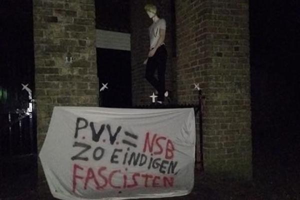 ‘PVV = NSB. Zo eindigen fascisten’